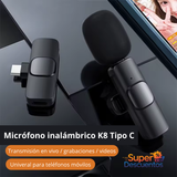 Micrófono inalámbrico bluetooth K8