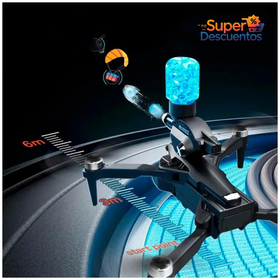 Drone K11 Max 4K con Tres Cámaras HD en Cuatro Direcciones y Estabilizador Inteligente